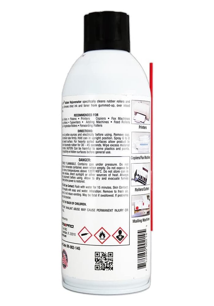 Max Professional 2145 Rubber Rejuvenator - 10 oz. for Cleaning and Restoring Rubber Rollers and Platens - Image 3